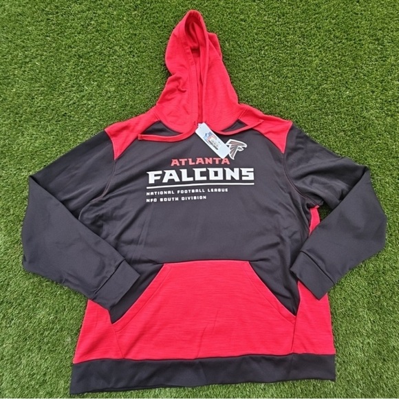 Atlanta Falcons Hoodie NFL South Division Football Men's 2XL New With Tags - Picture 5 of 5